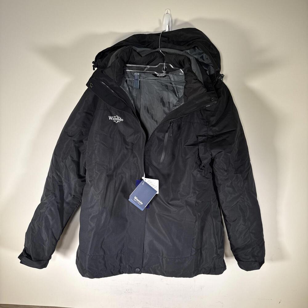Wantdo - Waterproof - Winter Jacket - Men's Coat - Color Black - Size L